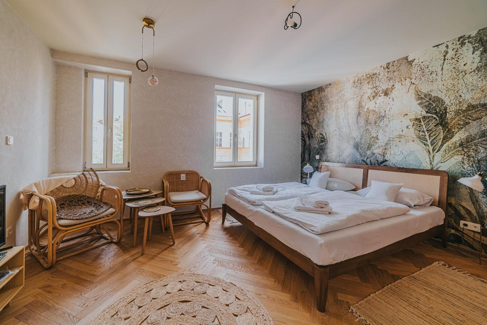 Bohemian Experience Aparthotel Prag Exteriör bild