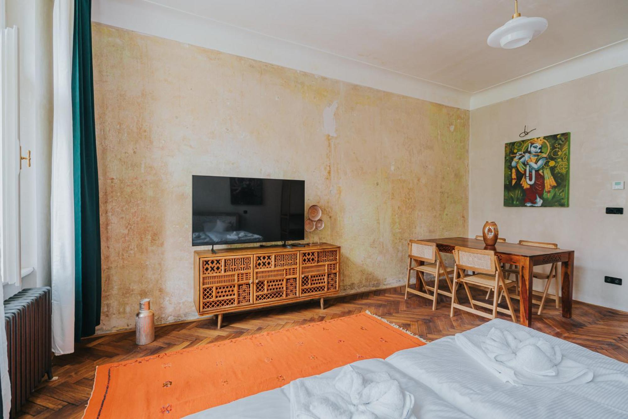Bohemian Experience Aparthotel Prag Exteriör bild
