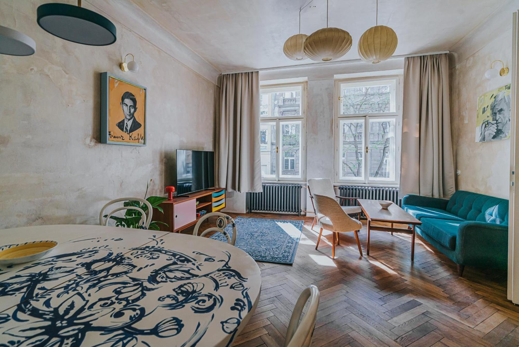 Bohemian Experience Aparthotel Prag Exteriör bild