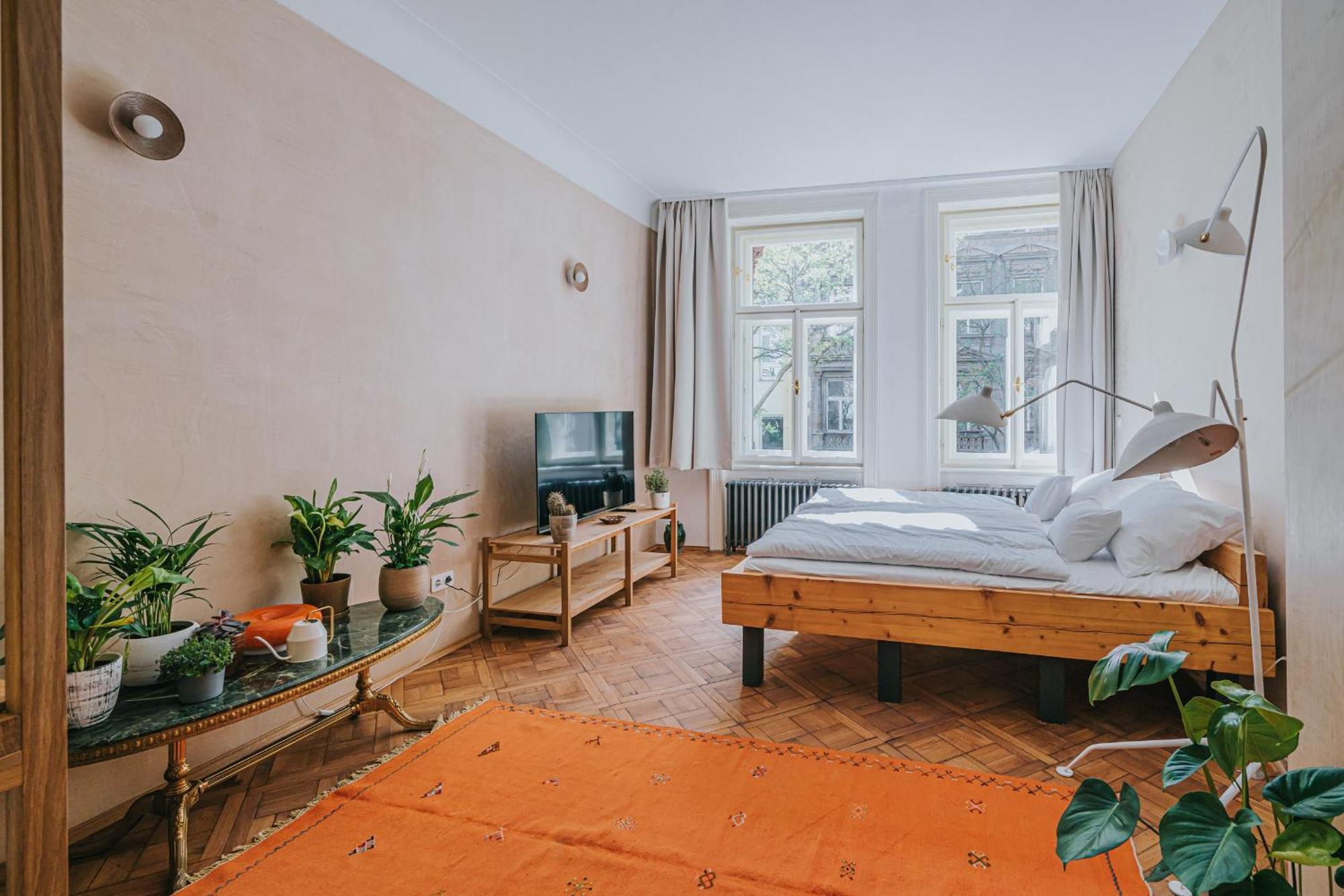 Bohemian Experience Aparthotel Prag Exteriör bild