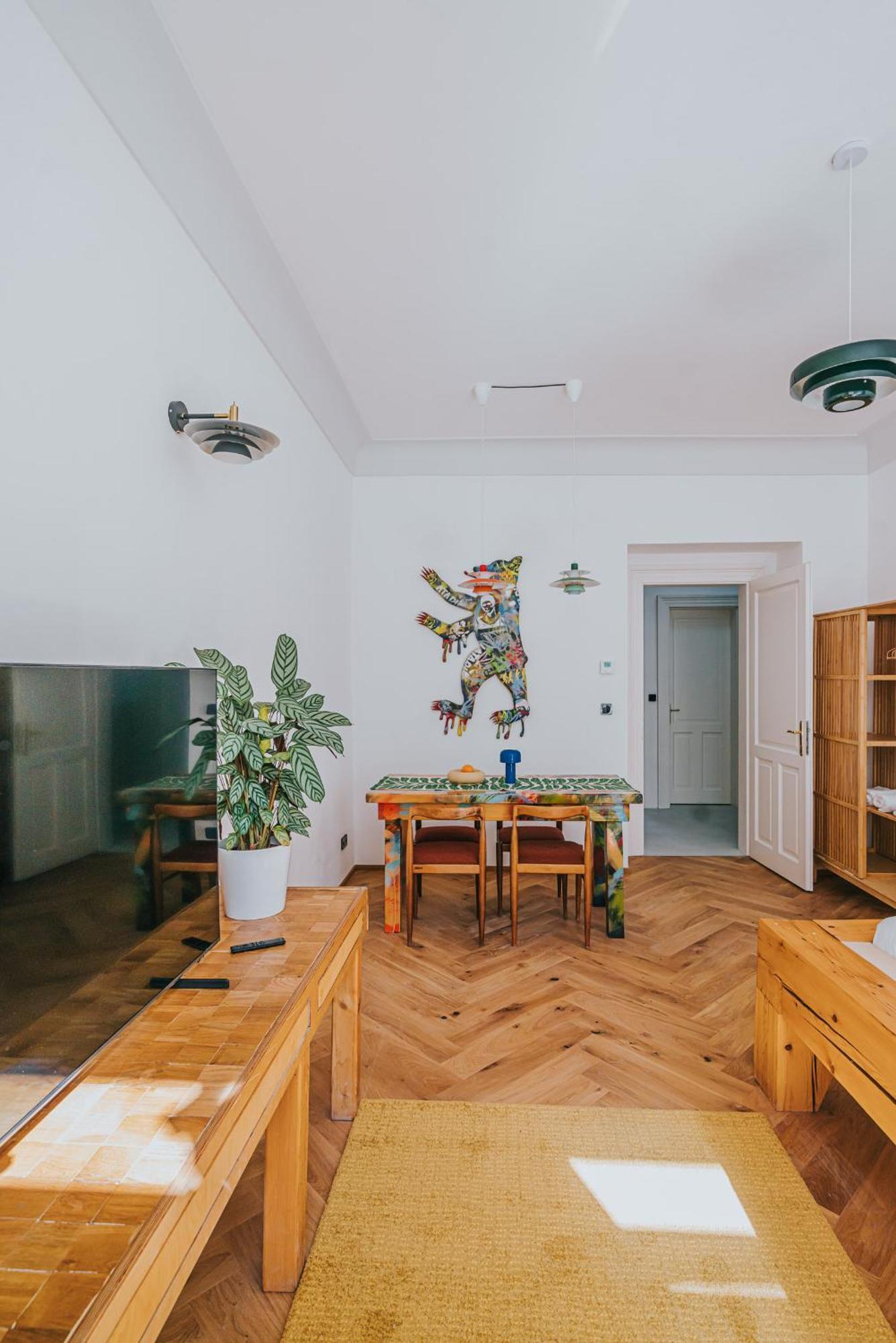 Bohemian Experience Aparthotel Prag Exteriör bild